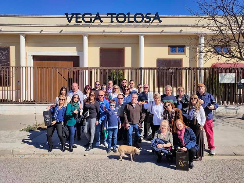 Vega Tolosa realiza numerosas actividades de enoturismo